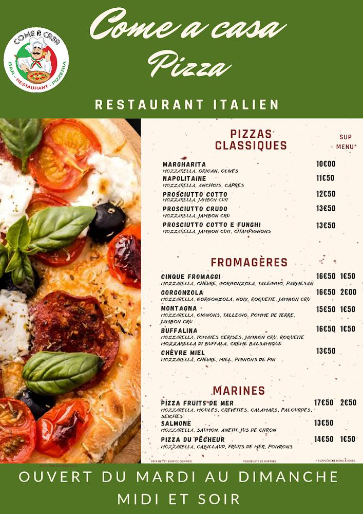 Come a casa - Menu Image 2