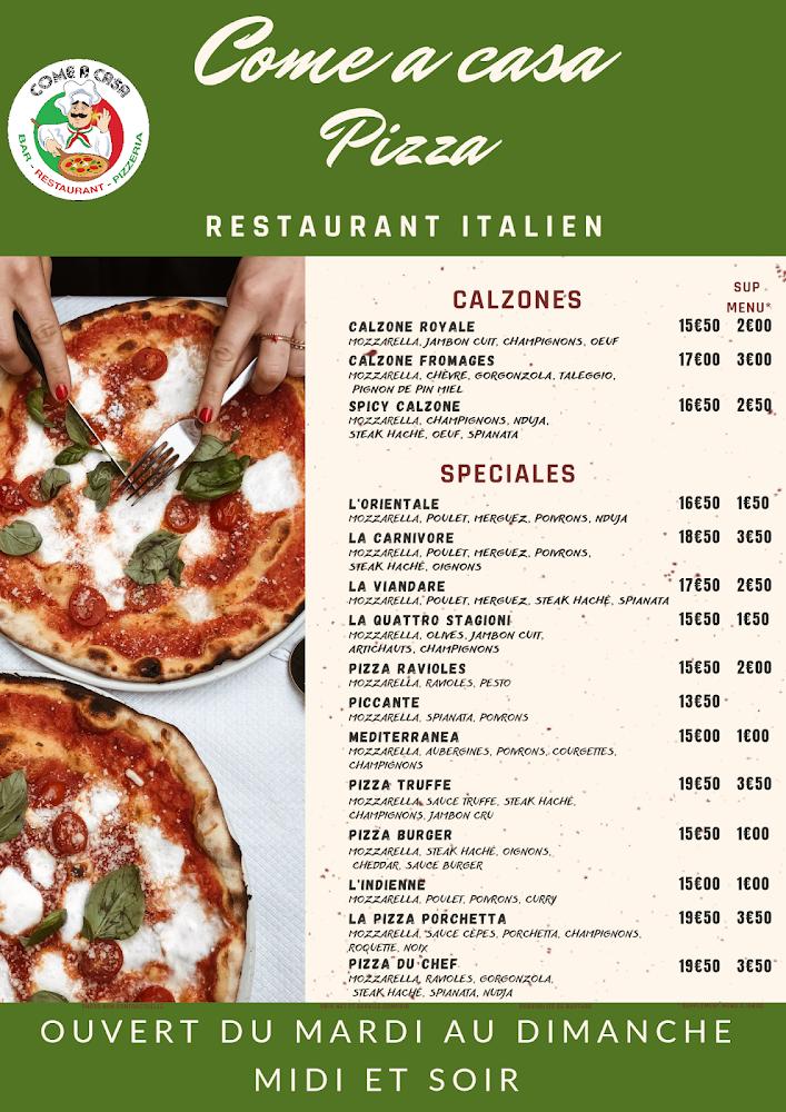 Come a casa - Menu Image 4